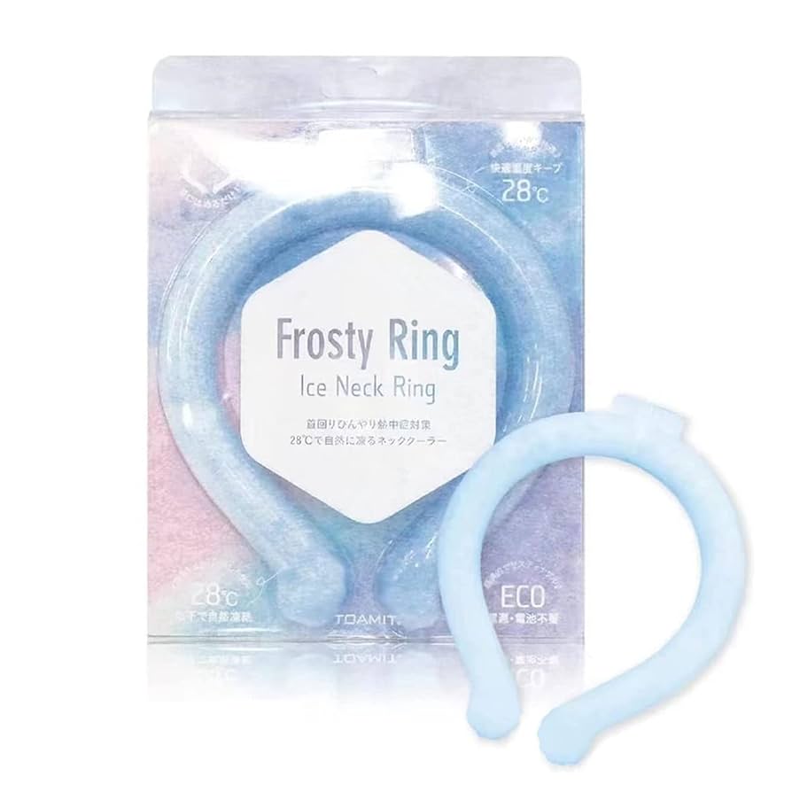 【卸売販売 100個】ネッククーラー 冷感 クールリング 28℃凍結 繰り返使用 Amazon | 2024最新製 28℃冷凍涼しリングネッククーラー 30%増加